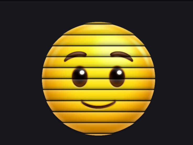 Flipji — a reaction mid-flip